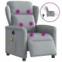 Sillón reclinable de masaje eléctrico tela gris claro von , Sessel - Ref: Foro24-3303124, Preis: 256,71 €, Rabatt: %