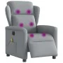 Sillón reclinable de masaje eléctrico tela gris claro von , Sessel - Ref: Foro24-3303124, Preis: 256,71 €, Rabatt: %