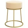 Hocker redondo terciopelo albaricoque by , Folding stools and chairs - Ref: Foro24-340257, Price: 44,69 €, Discount: %