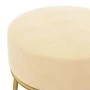 Hocker redondo terciopelo albaricoque by , Folding stools and chairs - Ref: Foro24-340257, Price: 44,69 €, Discount: %