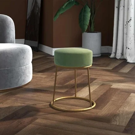Hocker redondo verde mostaza terciopelo von , Klapphocker und Stühle - Ref: Foro24-340262, Preis: 43,63 €, Rabatt: %