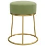 Hocker redondo verde mostaza terciopelo von , Klapphocker und Stühle - Ref: Foro24-340262, Preis: 43,63 €, Rabatt: %