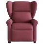 Sillón de masaje reclinable eléctrico tela rojo tinto de , Sillones - Ref: Foro24-3303367, Precio: 259,69 €, Descuento: %