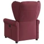 Sillón de masaje reclinable eléctrico tela rojo tinto de , Sillones - Ref: Foro24-3303367, Precio: 259,69 €, Descuento: %