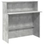 Mostrador de recepción gris hormigón 100x50x103,5 cm by , Desks - Ref: Foro24-859027, Price: 114,22 €, Discount: %