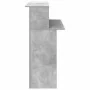 Mostrador de recepción gris hormigón 100x50x103,5 cm by , Desks - Ref: Foro24-859027, Price: 114,22 €, Discount: %