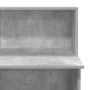 Mostrador de recepción gris hormigón 100x50x103,5 cm by , Desks - Ref: Foro24-859027, Price: 114,22 €, Discount: %