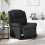 Sillón reclinable eléctrico cuero sintético negro brillante by , Armchairs - Ref: Foro24-3303414, Price: 263,05 €, Discount: %