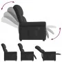 Sillón reclinable eléctrico cuero sintético negro brillante by , Armchairs - Ref: Foro24-3303414, Price: 263,05 €, Discount: %