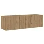 Muebles de TV de pared 6 uds madera ingeniería roble artesanal von , TV-Möbel - Ref: Foro24-3328988, Preis: 373,49 €, Rabatt: %