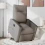 Sillón de masaje eléctrico reclinable elevable tela taupé by , Armchairs - Ref: Foro24-3324078, Price: 354,22 €, Discount: %