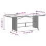 Set comedor de jardín 7 pzas con cojines ratán sintético marrón by , Garden sets - Ref: Foro24-3276776, Price: 966,78 €, Disc...