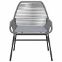 Juego comedor jardín 3 pzas cojines ratán sintético vidrio gris by , Garden sets - Ref: Foro24-3334478, Price: 218,74 €, Disc...