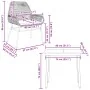 Juego comedor jardín 3 pzas cojines ratán sintético vidrio gris by , Garden sets - Ref: Foro24-3334478, Price: 218,74 €, Disc...