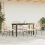 Juego de comedor jardín 5 piezas cojines ratán sintético marrón de , Conjuntos de jardín - Ref: Foro24-3334557, Precio: 368,8...