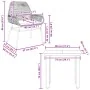 Juego de comedor jardín 3 piezas cojines ratán sintético marrón von , Gartensets - Ref: Foro24-3334569, Preis: 218,66 €, Raba...
