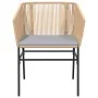 Juego de comedor jardín 3 piezas cojines ratán sintético marrón by , Garden sets - Ref: Foro24-3334618, Price: 218,79 €, Disc...