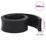 Borde de goma para quitanieves negro 100x8x2 cm by , Snowplow - Ref: Foro24-4103534, Price: 18,72 €, Discount: %