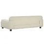 Sofá para niños de cuero sintético crema 90x53x30 cm by , Baby and Toddler Furniture - Ref: Foro24-3196288, Price: 92,60 €, D...