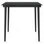 Juego de comedor jardín 5 piezas ratán sintético vidrio negro de , Conjuntos de jardín - Ref: Foro24-3334486, Precio: 279,84 ...