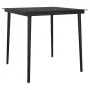 Set comedor jardín 3 pzas cojines ratán sintético vidrio negro de , Conjuntos de jardín - Ref: Foro24-3334499, Precio: 213,13...