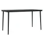 Juego de comedor jardín 5 piezas cojines ratán sintético negro de , Conjuntos de jardín - Ref: Foro24-3334501, Precio: 294,79...