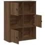 Estantería madera de ingeniería marrón roble 60x24x76,5 cm von , Bücherregale und Regale - Ref: Foro24-860388, Preis: 63,59 €...