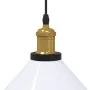 Lámpara colgante regulable altura E27 blanco brillante Ø 22cm von , Lampen - Ref: Foro24-4103450, Preis: 29,10 €, Rabatt: %