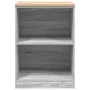 Armario de garaje de madera maciza pino gris Sonoma 60x51x85 cm by , Armarios industriales - Ref: Foro24-860549, Price: 67,40...
