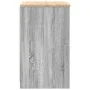 Armario de garaje de madera maciza pino gris Sonoma 60x51x85 cm by , Armarios industriales - Ref: Foro24-860549, Price: 67,40...