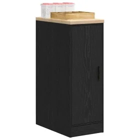 Armario de almacenamiento para garaje negro 30x51x85 cm by , Armarios industriales - Ref: Foro24-860554, Price: 55,77 €, Disc...