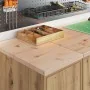 Armario de almacenamiento para garaje Artisan Oak 30x51x85 cm by , Armarios industriales - Ref: Foro24-860561, Price: 53,42 €...