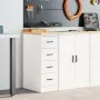 Armario de almacenamiento para garaje blanco 30x51x85 cm von , Armarios industriales - Ref: Foro24-860580, Preis: 71,35 €, Ra...