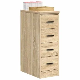 Armario de almacenamiento para garaje Roble Sonoma 30x51x85 cm by , Armarios industriales - Ref: Foro24-860582, Price: 77,48 ...