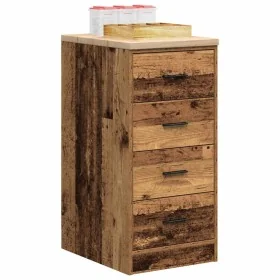 Armario garaje madera vieja 40x51x85 cm Madera maciza de pino by , Armarios industriales - Ref: Foro24-860596, Price: 77,39 €...