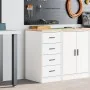 Armario de almacenamiento para garaje blanco 40x51x85 cm by , Armarios industriales - Ref: Foro24-860589, Price: 77,17 €, Dis...