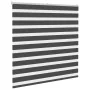 Estor cebra negro 150x150 cm tejido ancho 145,9 cm poliéster de , Persianas y estores - Ref: Foro24-4014245, Precio: 35,22 €,...