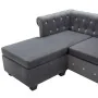 Sofá Chesterfield en L tapizado terciopelo gris 199x142x72 cm by , Sofas - Ref: Foro24-247145, Price: 675,24 €, Discount: %