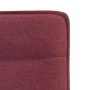 Sillas de comedor 6 unidades tela rojo tinto de , Sillas de comedor - Ref: Foro24-3315593, Precio: 299,31 €, Descuento: %