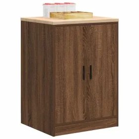 Armario de almacenamiento para garaje roble marrón 60x51x85 cm by , Armarios industriales - Ref: Foro24-860577, Price: 86,68 ...