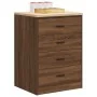 Armario de almacenamiento para garaje roble marrón 60x51x85 cm de , Armarios industriales - Ref: Foro24-860604, Precio: 96,93...