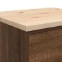 Armario de almacenamiento para garaje roble marrón 60x51x85 cm de , Armarios industriales - Ref: Foro24-860604, Precio: 96,93...