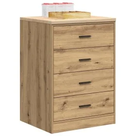 Armario de almacenamiento para garaje Roble Artesano 60x51x85cm de , Armarios industriales - Ref: Foro24-860606, Precio: 109,...