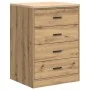 Armario de almacenamiento para garaje Roble Artesano 60x51x85cm by , Armarios industriales - Ref: Foro24-860606, Price: 109,4...