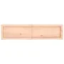Estante de pared madera maciza roble sin tratar 120x30x(2-6) cm by , Shelves and shelves - Ref: Foro24-363573, Price: 35,54 €...