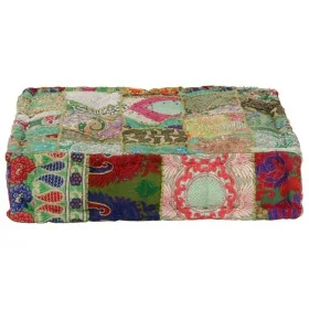 Puf cuadrado pachtwork algodón hecho a mano 50x50x12 cm verde von , Osmanen - Ref: Foro24-246576, Preis: 47,12 €, Rabatt: %