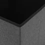 Taburete plegable con almacenaje lino sintético gris oscuro de , Taburetes y sillas plegables - Ref: Foro24-247077, Precio: 2...