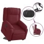 Sillón reclinable elevable tela rojo tinto de , Sillones - Ref: Foro24-3205205, Precio: 307,81 €, Descuento: %