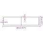 Tablero de mesa madera maciza roble sin tratar 200x50x(2-6) cm by , Table tops - Ref: Foro24-3156335, Price: 137,18 €, Discou...