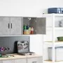 Armario de pared para garaje madera de ingeniería gris hormigón von , Armarios industriales - Ref: Foro24-860631, Preis: 35,2...